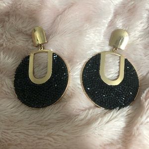 Aldo Black Earrings